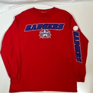 Texas Rangers MLB Vintage Baseball Shirt Medium